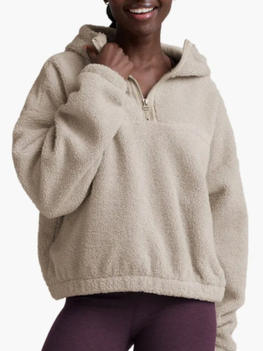 Beyond Yoga Unity Quarter Half Zip Hoodie